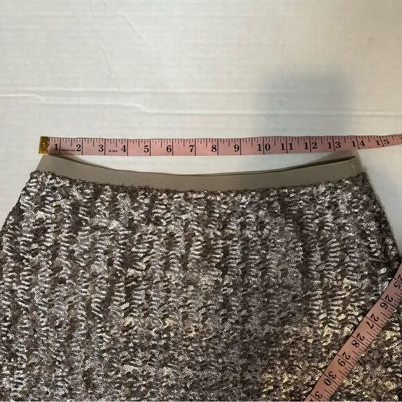 NWT J. Jill Sequins Pencil Sterling Women’s Skirt | Size XS - Picture 10 of 10